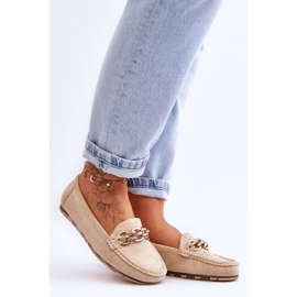 Step in style Mocasini Model Sorento JU053 Bej - Pas in stil 1