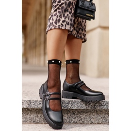 Step in style Pantofi Model Rialuna 1816 Black - Pas in stil negru 2