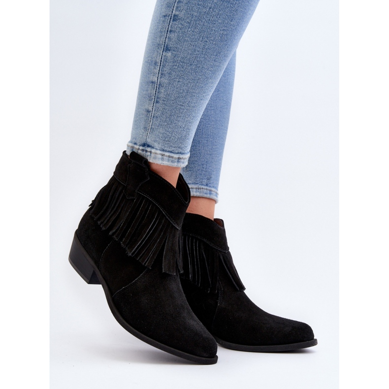 Step in style Cizme Model Zazoo 3430 Black - Pas in stil negru 1