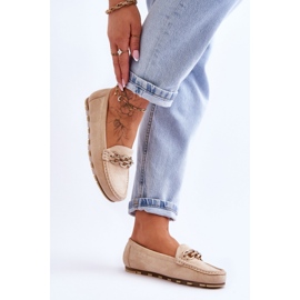 Step in style Mocasini Model Sorento JU053 Bej - Pas in stil 3