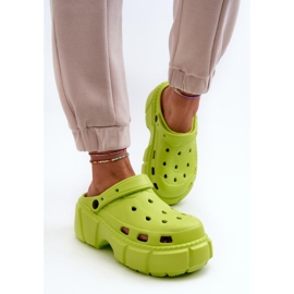 Step in style Sandale Flip-flops Model Witima D205 Verde - Pas in stil 2