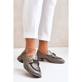 Step in style Pantofi Model Artiker 55C0412 Gri - Pas în stil 1