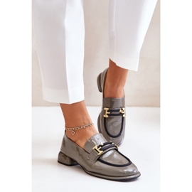 Step in style Pantofi Model Artiker 55C0412 Gri - Pas în stil 2