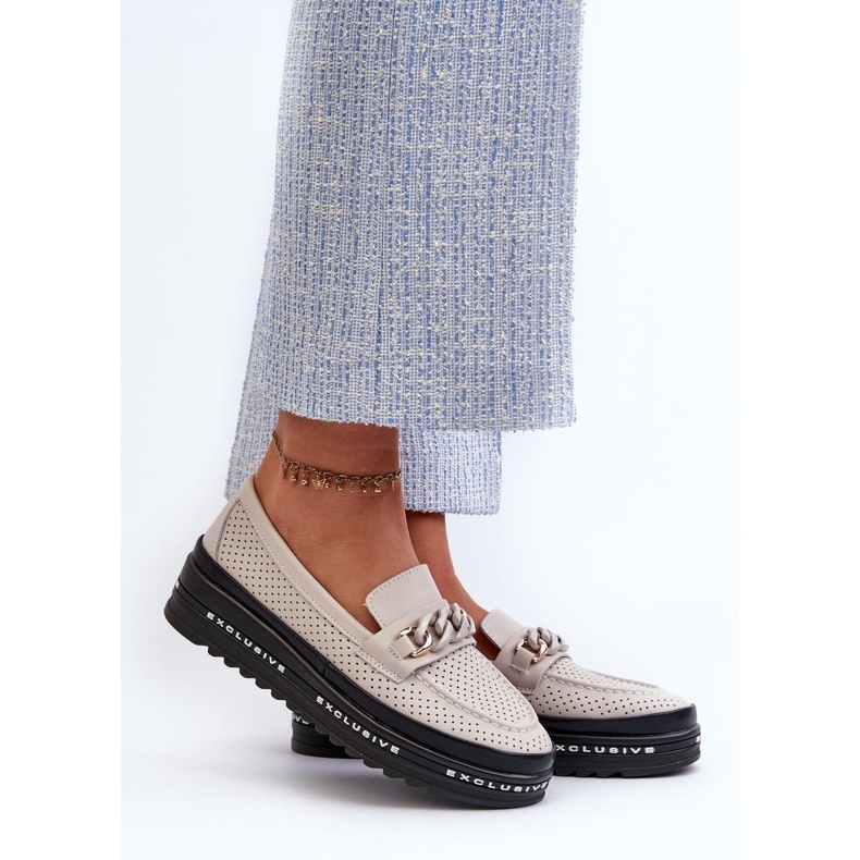 Step in style Mocasini Model S.Barski LR618 Bej - Pas in stil 1