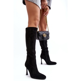 Step in style Cizme Model Isot C-326 Black - Pas in stil negru 1