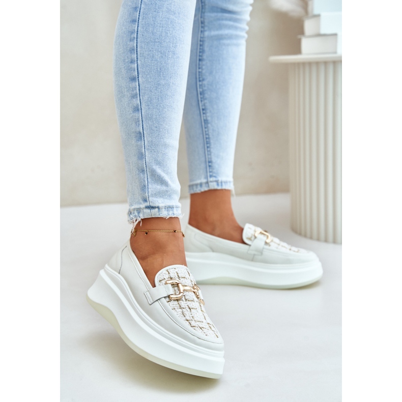 Step in style Mocasini Model Vinceza 89105 Bej Deschis - Pas in stil 1