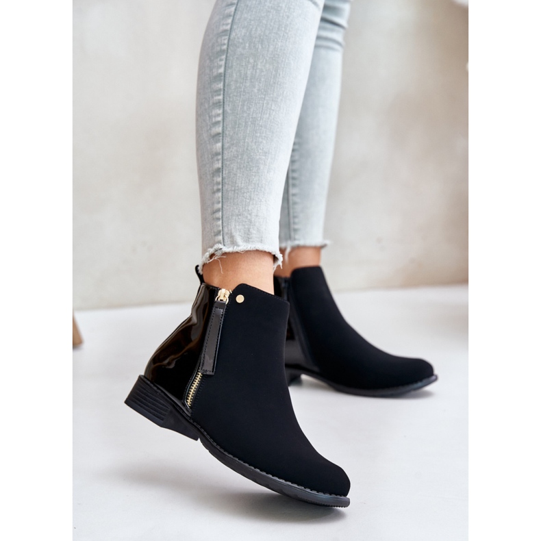 Step in style Cizme Model Zinariella LH131 Negru - Pas in stil 1