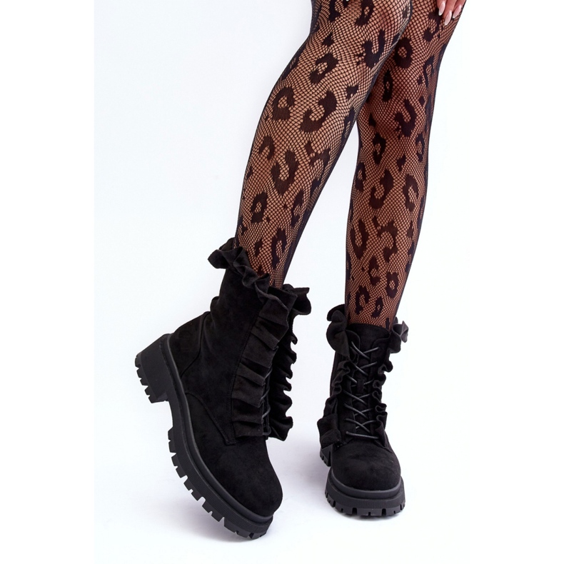 Step in style Muncitori Model Nacelle NS336P Black - Pas în stil negru 1