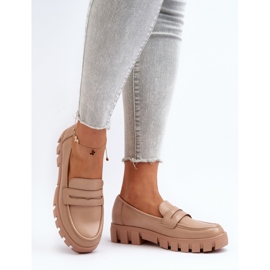 Step in style Mocasini Model Seravisa 58275 Bej - Pas in stil 2