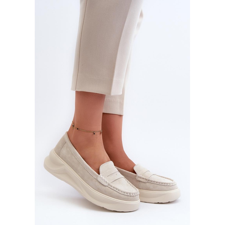 Step in style Mocasini Model Filidia 24PB18-6889 Bej - Pas in stil 1 Step in style Mocasini Model Filidia 24PB18-6889 Bej - Pas in stil 1