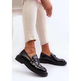 Step in style Mocasini Model Keelana 24PB18-6886 Lac Negru - Pas in stil 1