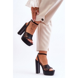 Step in style Sandale Model Maya B-307 Black - Pas în stil negru 1