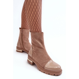 Step in style Cizme Model Shendete JJ46P Bej - Pas in stil 2