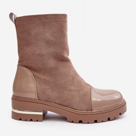 Step in style Cizme Model Shendete JJ46P Bej - Pas in stil 3
