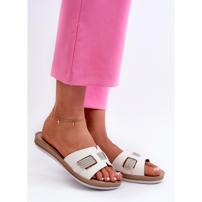 Step in style Sandale Flip-flops Model Inblu BA000050 Alb - Pas în stil 1