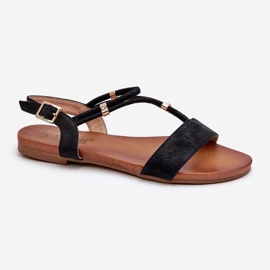 Step in style Sandale Model S.Barski KV27-010 Negru - Pas in stil 2
