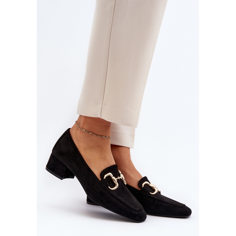 Step in style Pompe Model Dolvira C-219 Black - Pas în stil negru 1