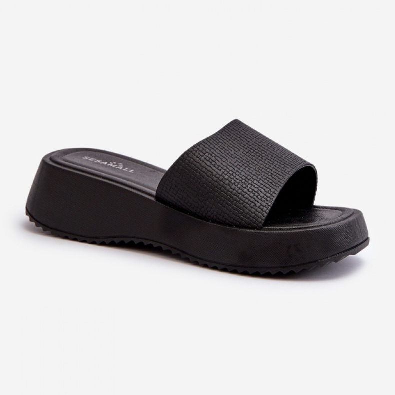 Step in style Sandal Flip-flops Model Vimarils 695-01 Negru - Pas în stil 2