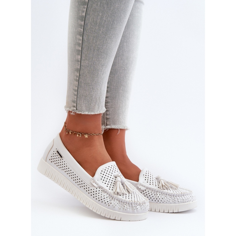 Step in style Mocasini Model Tinami HH503-9 Alb - Pas in stil 1