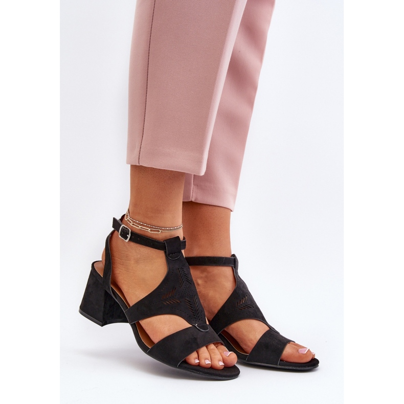 Step in style Sandale Model Eleriva N24-028 Negru - Pas în stil 1