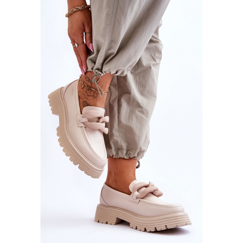 Step in style Mocasini Model Big Star LL274581 Bej - Pas in stil 1
