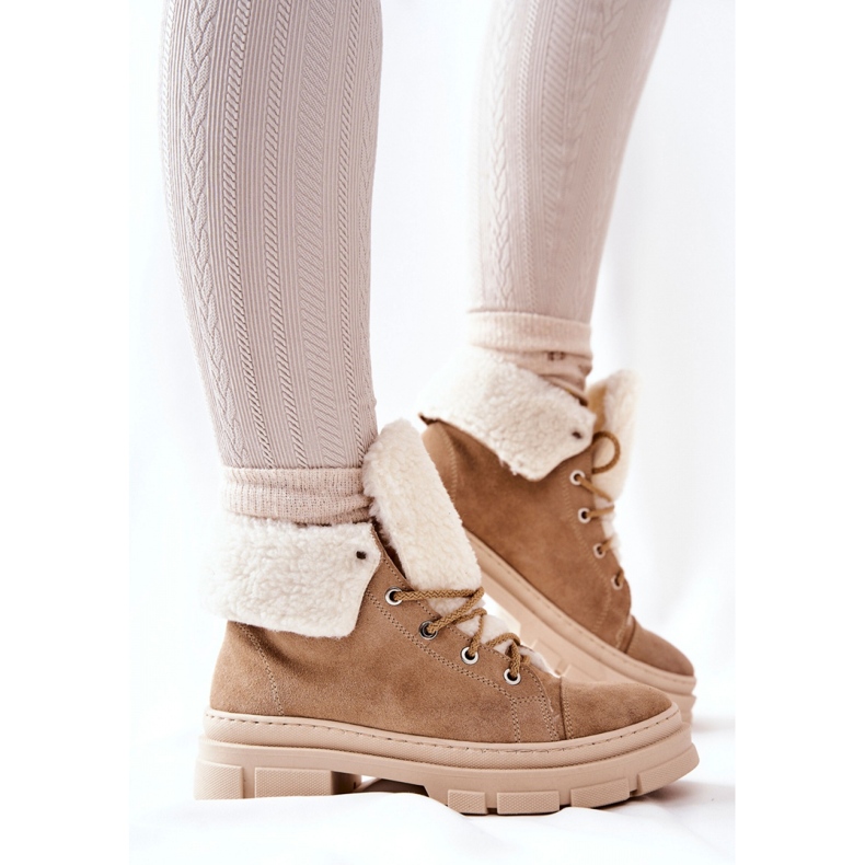 Step in style Trappers Model Karley Z653 Beige - Pas în stil bej 2