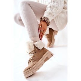 Step in style Trappers Model Karley Z653 Beige - Pas în stil bej 3