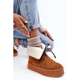 Step in style Cizme de zapada Model Olimuka VL212P Camel - Pas in stil maro 1