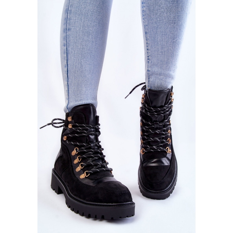 Step in style Trappers Model Jesse 22BT35-5086 Black - Pas în stil negru 1
