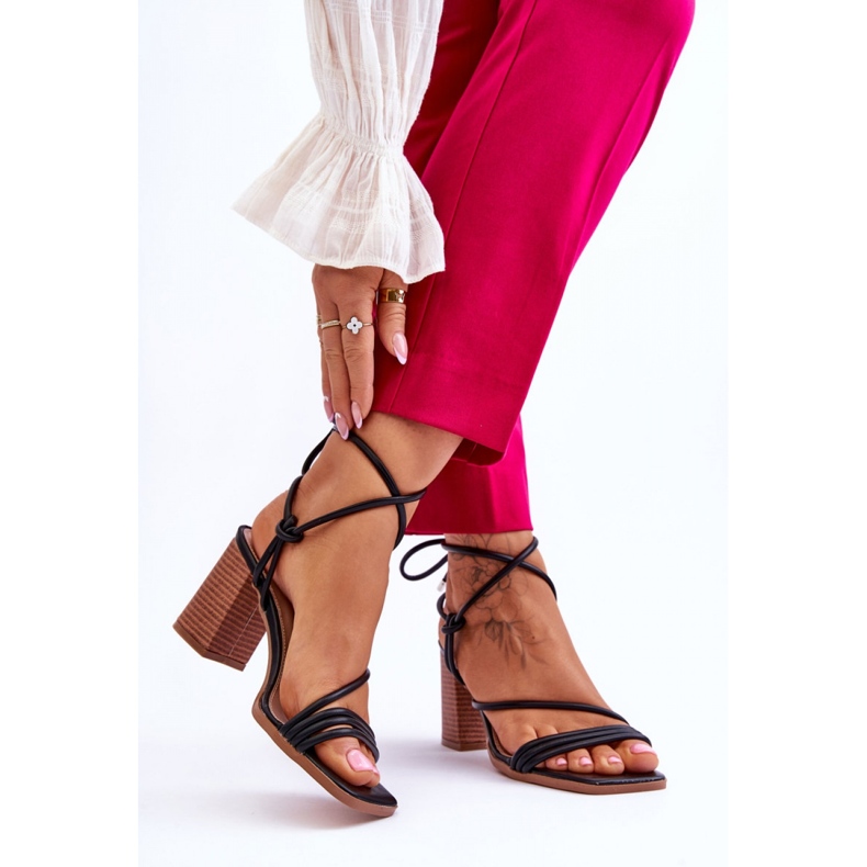 Step in style Sandale Model Seyna H8-380 Black - Pas in stil negru 1