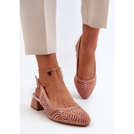 Step in style Pompe Model Gemifa RMR2263-4 roz - Pas în stil 2