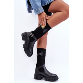Step in style Cizme Model Abroze 55-80 Black - Pas in stil negru 1