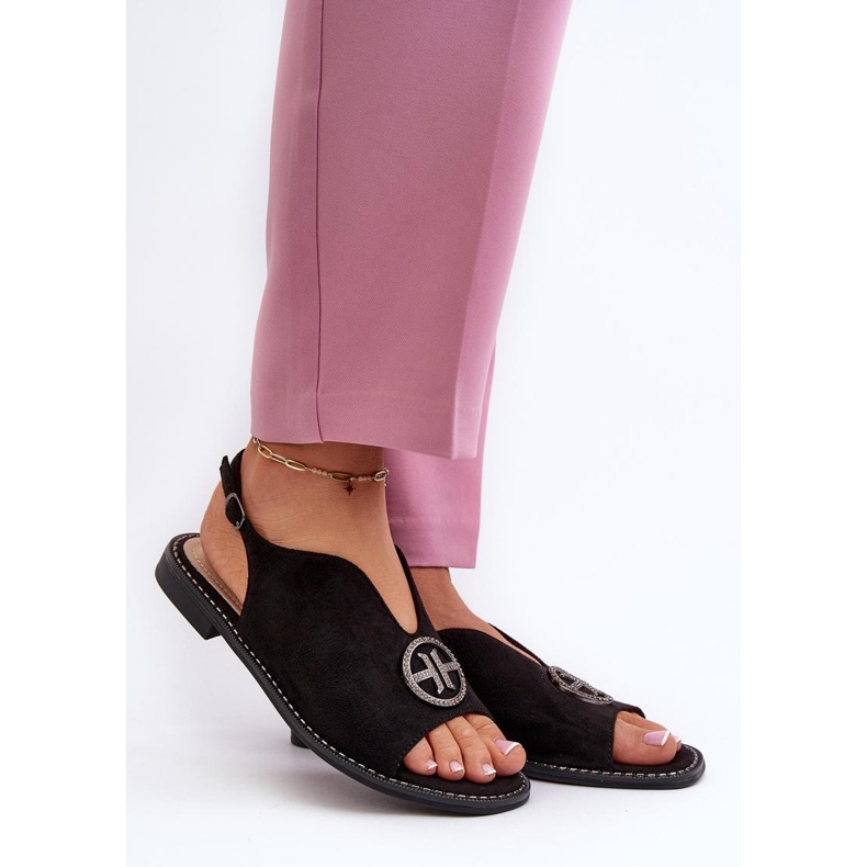 Step in style Sandale Model S.Barski KV27-059 Negru - Pas in stil 1