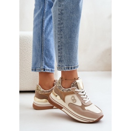 Step in style Pantofi sport Model Debizia YY-6 Bej - Pas in stil 2