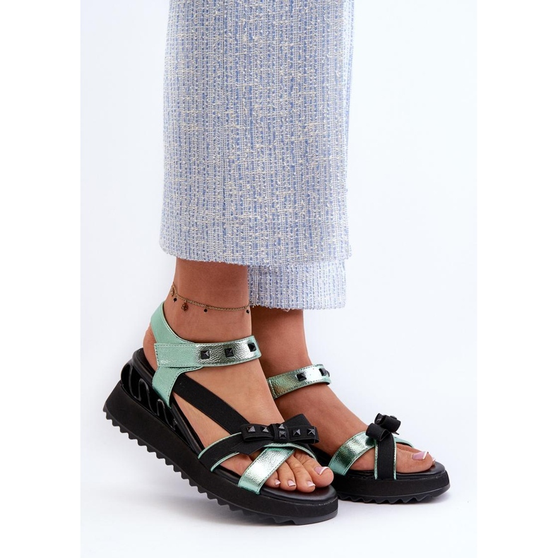 Step in style Sandale Model Da CR956 Verde - Pas in stil 1