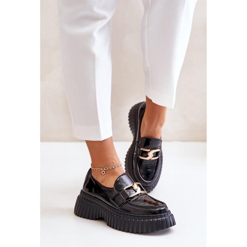 Step in style Pantofi Model Zazoo 20176 Negri - Pas in stil negru 1