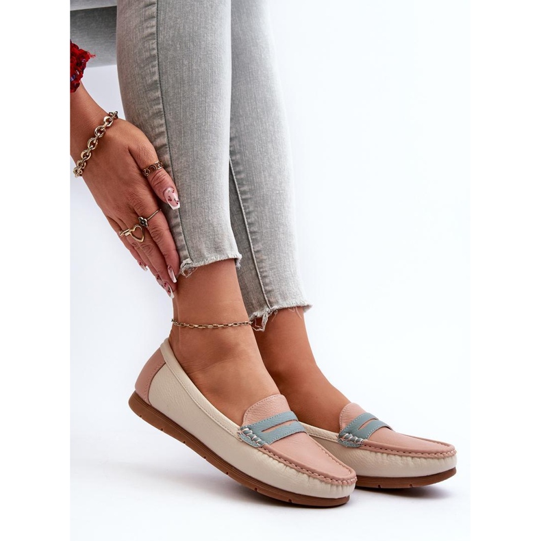 Step in style Mocasini Model Vikitara 833957 Roz - Pas in stil 1 Step in style Mocasini Model Vikitara 833957 Roz - Pas in stil 1