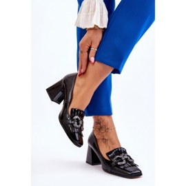 Step in style Pompe Model Mercy MR-7316 Black - Pas în stil negru 1