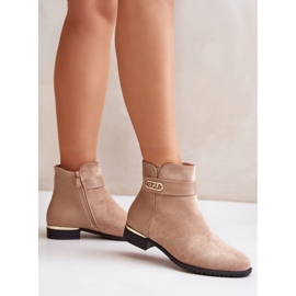 Step in style Cizme Model Ravasira K-99213 Bej - Pas in stil 2