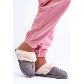 Step in style Papuci Model Pinky BO-609 Gri - Pas in stil 1