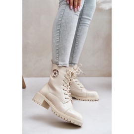 Step in style Muncitori Model Soratta 089 Bej - Pas in stil 1