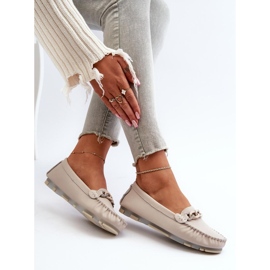 Step in style Mocasini Model S.Barski LR339 Bej - Pas in stil 2