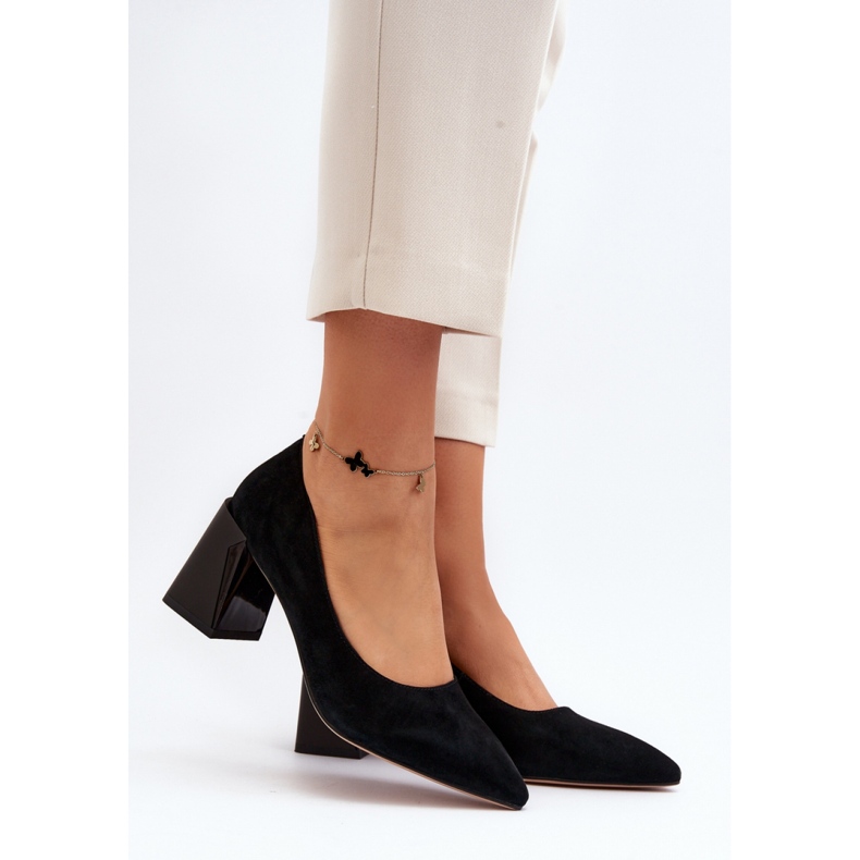 Step in style Pompe Model Alessyndra 66602 Black - Pas în stil negru 1