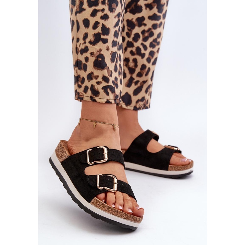 Step in style Sandale Flip-flops Model Ursila 24DZ21-7225 Negru - Pas in stil 2