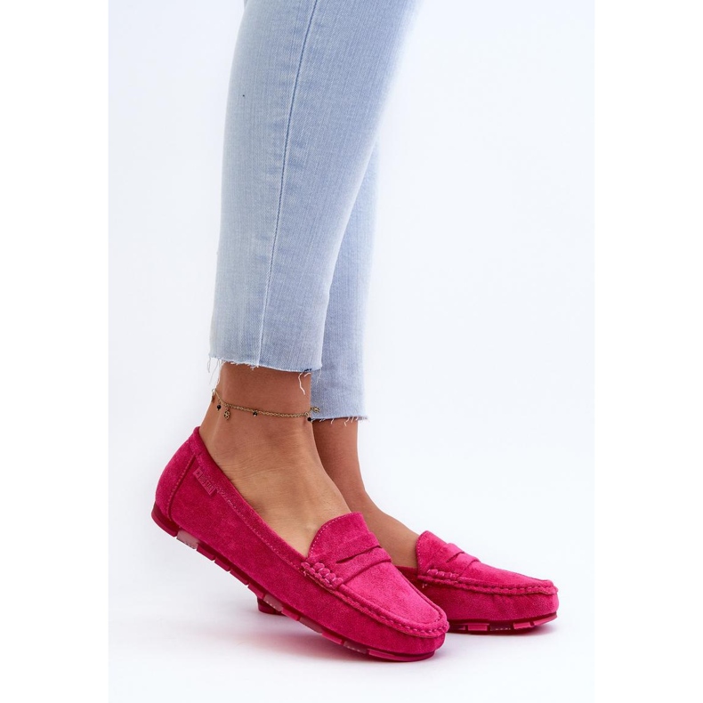 Step in style Mocasini Model Big Star NN274934 Sistem Memory Foam Fuchsia - Pas in stil roz 1