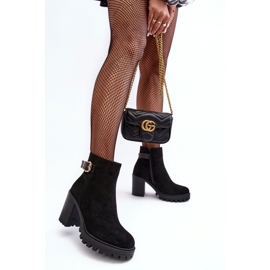 Step in style Cizme Model Menoria DA108P Negru - Pas in stil 1