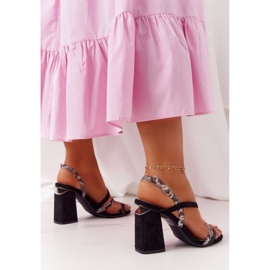 Step in style Sandale Model S.Barski LJ432-1 Negru - Pas in stil 2