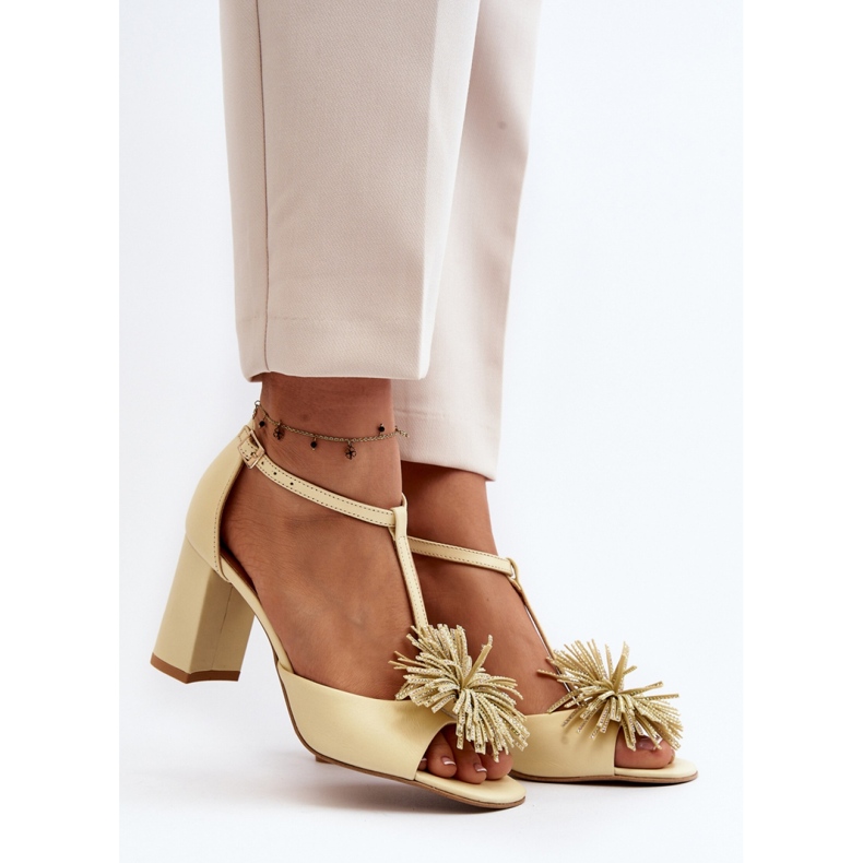 Step in style Sandale Model Laura Messi 2758 Bej - Pas in stil 1