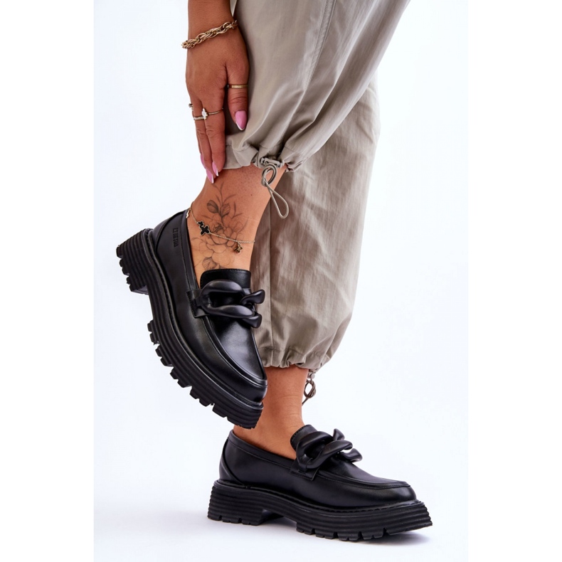 Step in style Mocasini Model Big Star LL274580 Negri - Pas in stil negru 1