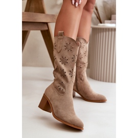Step in style Cizme Model Nevilos RMR2337-11 Bej - Pas in stil 1